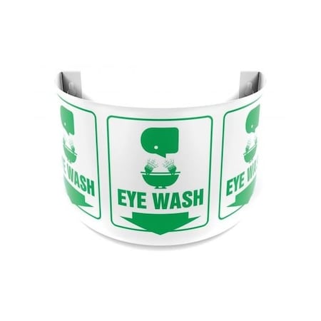 Accuform Eye Wash, Plastic, 12 in x 16 in PSJ349
